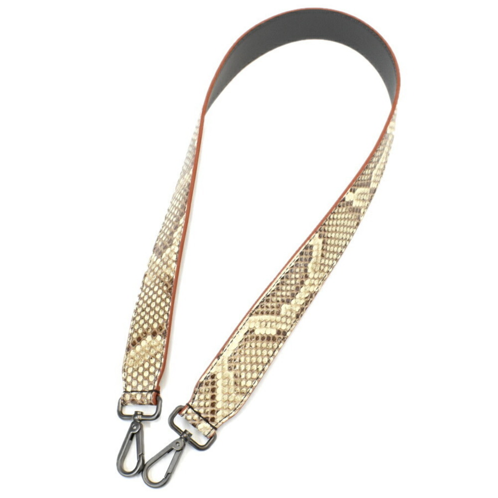 Fendi You Brown Bag Leather Python Accessory Shou… - image 3